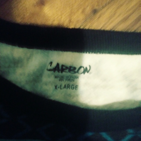 CARBON AZTEC POCKET CREW NECK - Picture 3 of 4